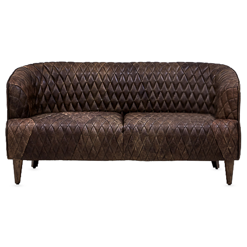 Диван Rhombuses Upholstery Sofa Коричневый Диван Rhombuses Upholstery Sofa Коричневый в Брянске | Loft Concept