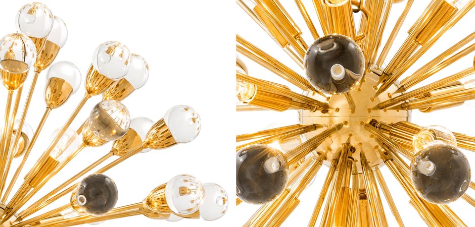 Люстра Chandelier Antares L Gold Люстра Chandelier Antares L Gold - Loft-Concept в Брянске