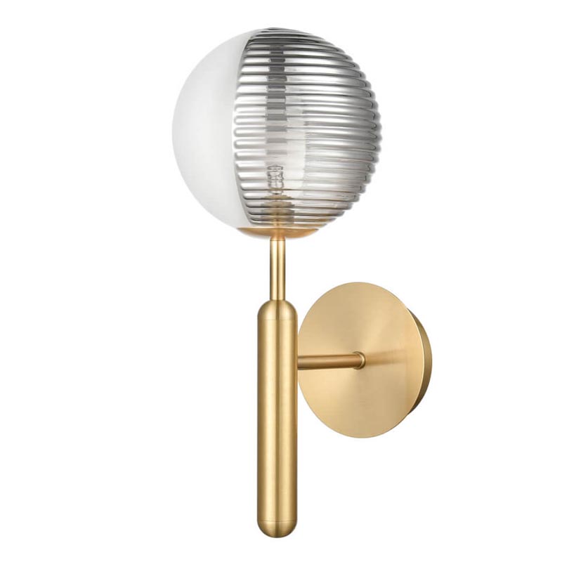 Бра Ademar Sconce Золотой Белый Серый Бра Ademar Sconce Золотой Белый Серый в Брянске | Loft Concept