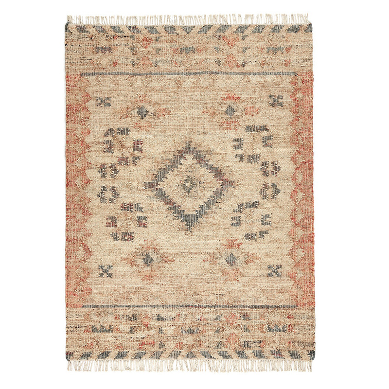 Ковер Carpet with Ornaments & Fringe Мульти Ковер Carpet with Ornaments & Fringe Мульти в Брянске | Loft Concept