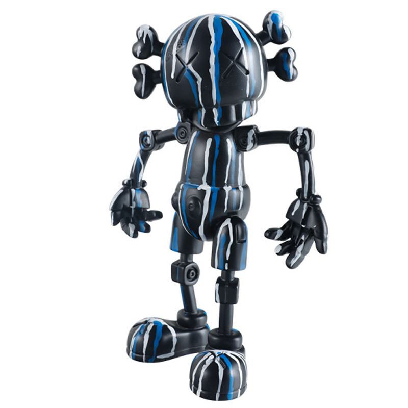Статуэтка Cartoon Robot Черный Синий Белый Статуэтка Cartoon Robot Черный Синий Белый в Брянске | Loft Concept