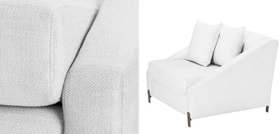 Кресло Eichholtz Chair Candice white Кресло Eichholtz Chair Candice white - Loft-Concept в Брянске