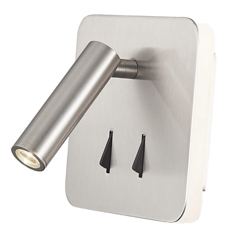 Настенный спот Nickel Square Spot Wall Lamp Никель Настенный спот Nickel Square Spot Wall Lamp Никель в Брянске | Loft Concept