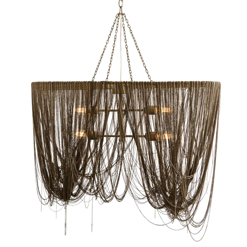 Люстра Arteriors LAYLA PENDANT Золотой Серебряный Люстра Arteriors LAYLA PENDANT Золотой Серебряный в Брянске | Loft Concept