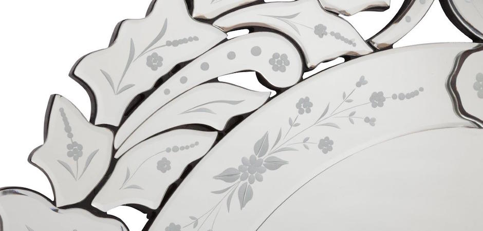 Зеркало Silver Plate Venetian Mirror Зеркало Silver Plate Venetian Mirror - Loft-Concept в Брянске