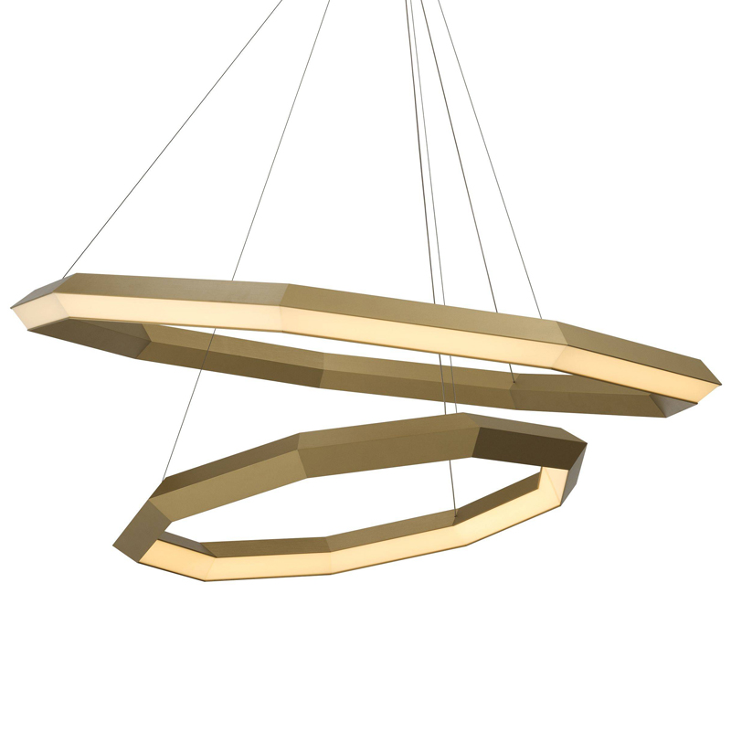 Люстра Eichholtz Chandelier Helvetia Латунь Античная полированная Люстра Eichholtz Chandelier Helvetia Латунь Античная полированная в Брянске | Loft Concept