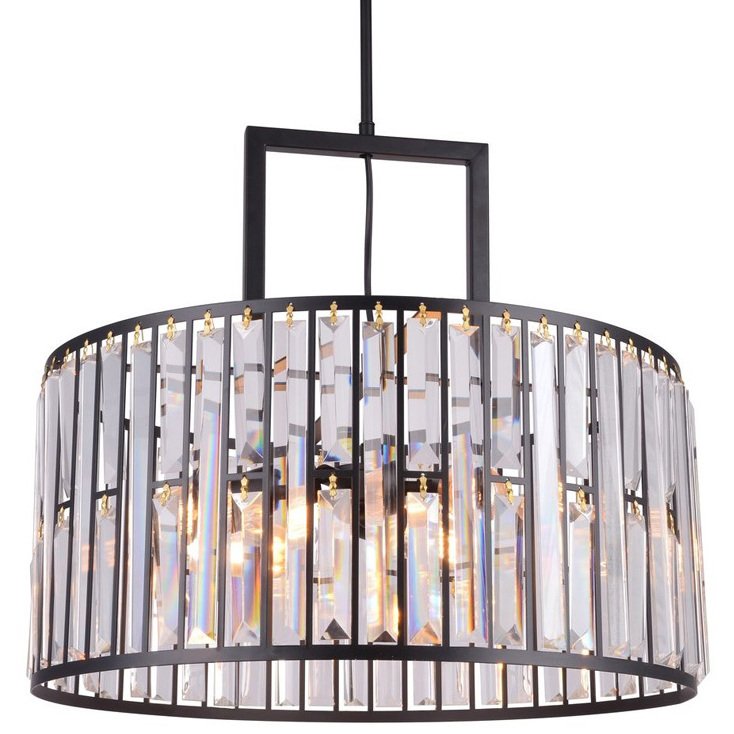 Люстра RH 1920S Odeon Round 48 Черный Люстра RH 1920S Odeon Round 48 Черный в Брянске | Loft Concept