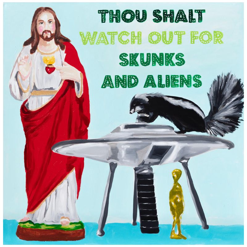 Картина Thou Shalt Watch Out for Skunks and Aliens Мульти в Брянске | Loft Concept 