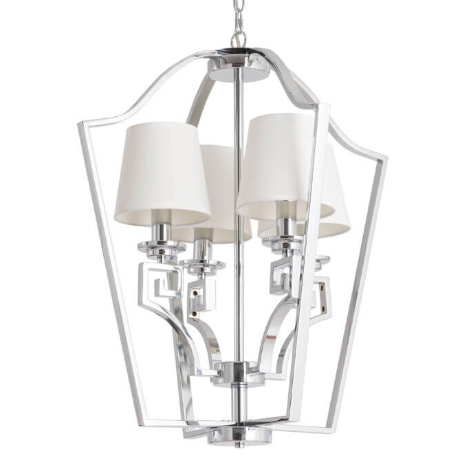 Люстра Lantern Presidential Chromium Хром Белый Люстра Lantern Presidential Chromium Хром Белый в Брянске | Loft Concept