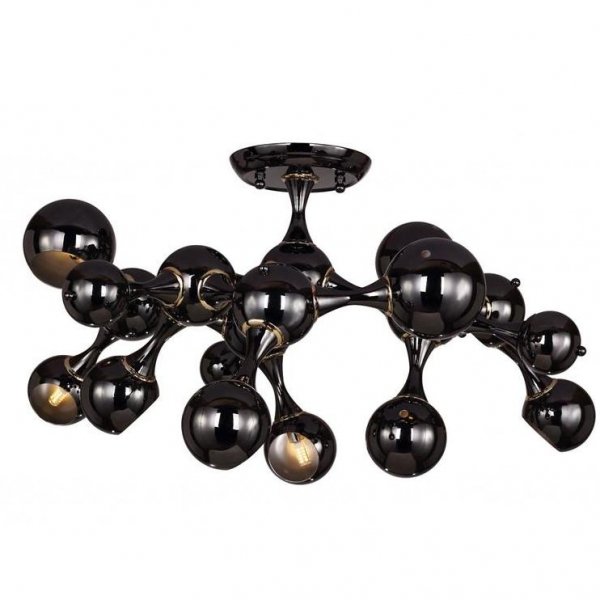 Потолочный светильник Chemical Light Top 9 Black Черный Потолочный светильник Chemical Light Top 9 Black Черный в Брянске | Loft Concept