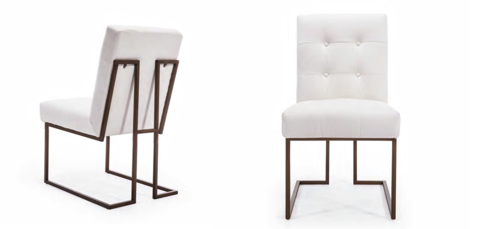 Стул обеденный Burleigh Dining Chair Pearl Iron Стул обеденный Burleigh Dining Chair Pearl Iron - Loft-Concept в Брянске