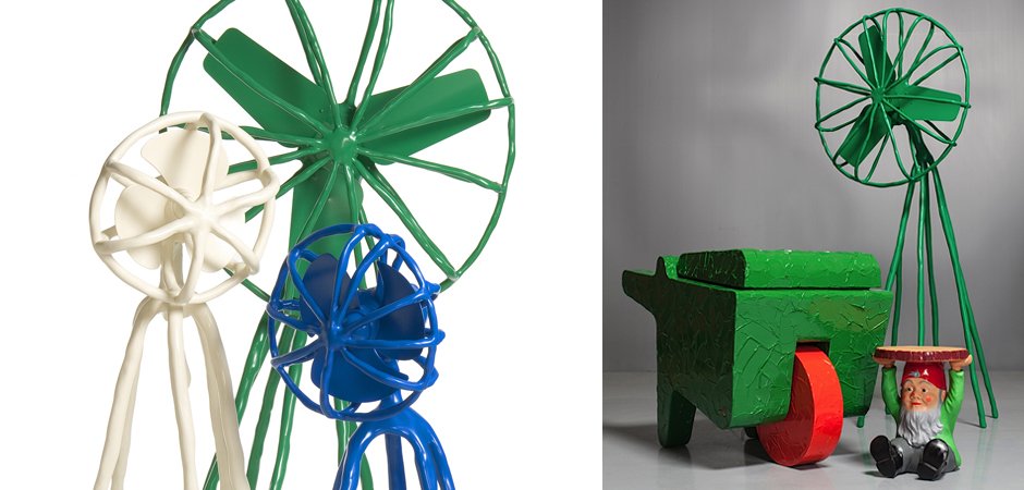 Торшер Clay Fan Medium Maarten Baas - фото №1