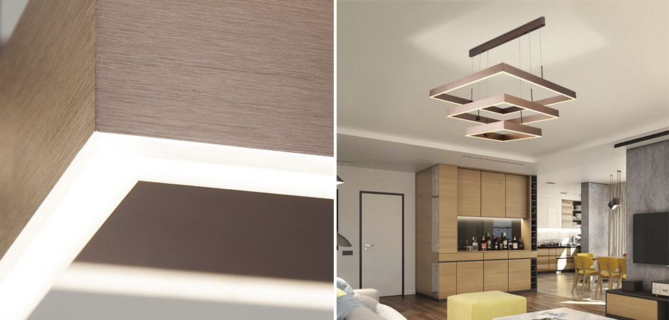 Люстра Ribbon Squares Chandelier Люстра Ribbon Squares Chandelier - Loft-Concept в Брянске