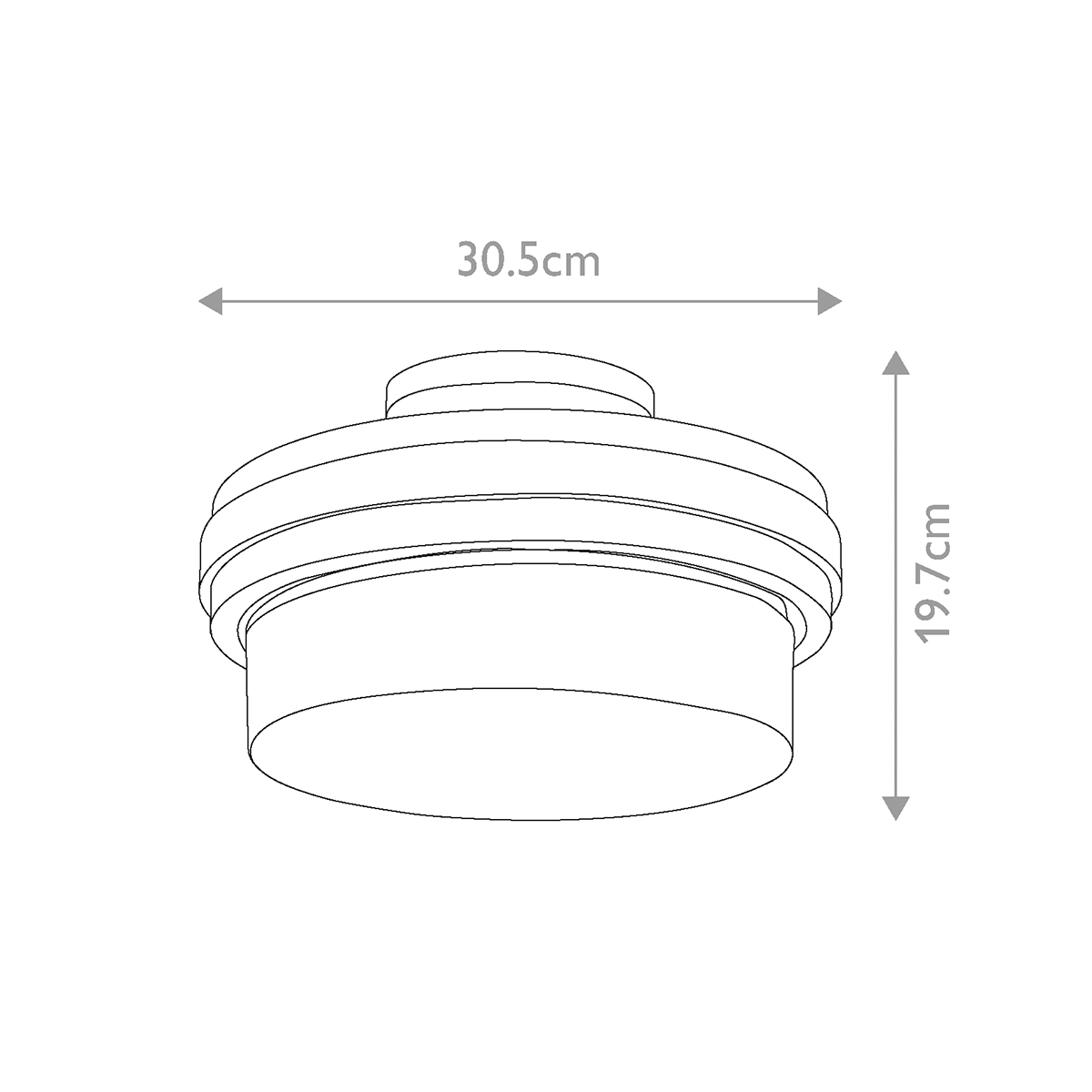 Потолочный светильник с прозрачным стеклянным плафоном с эффектом пузырьков Kichler в Брянске
