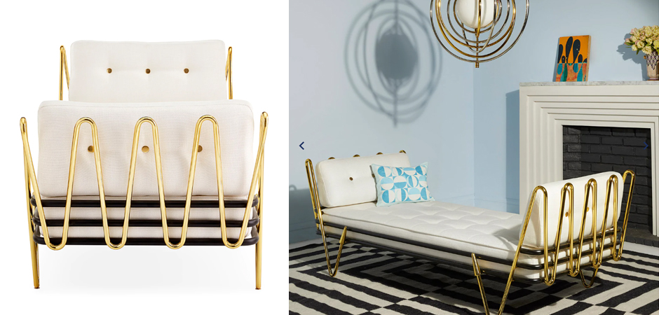 Кушетка Jonathan Adler Maxime Daybed Кушетка Jonathan Adler Maxime Daybed - Loft-Concept в Брянске