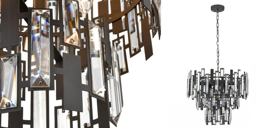 Люстра Darkness Chandelier three cascades Люстра Darkness Chandelier three cascades - Loft-Concept в Брянске