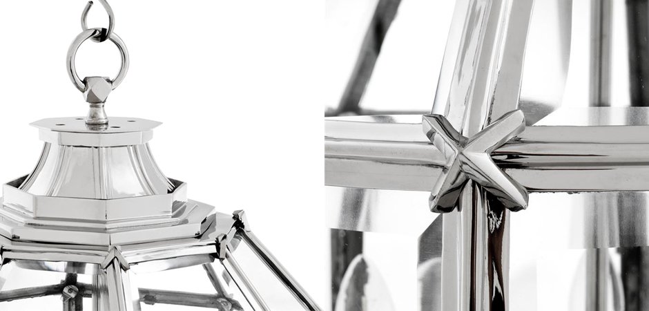 Люстра Lantern Owen Nickel M - Loft-Concept в Брянске