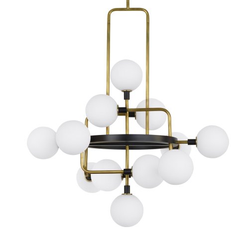 Люстра TECH Lighting Viaggio Chandelier Золотой Белый Черный Люстра TECH Lighting Viaggio Chandelier Золотой Белый Черный в Брянске | Loft Concept