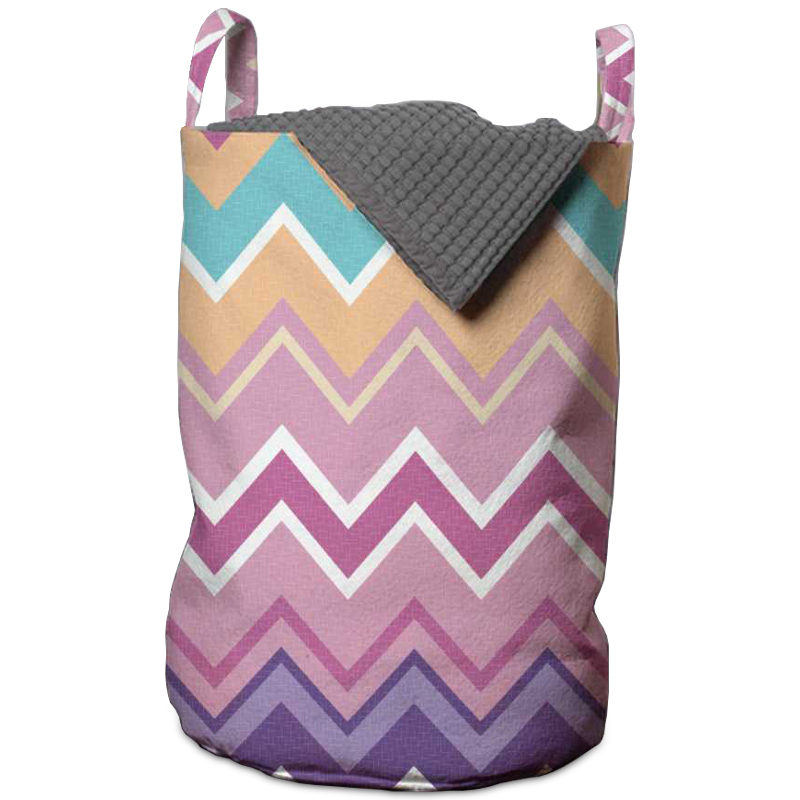 Корзина Color Zigzag Basket Мульти Корзина Color Zigzag Basket Мульти в Брянске | Loft Concept