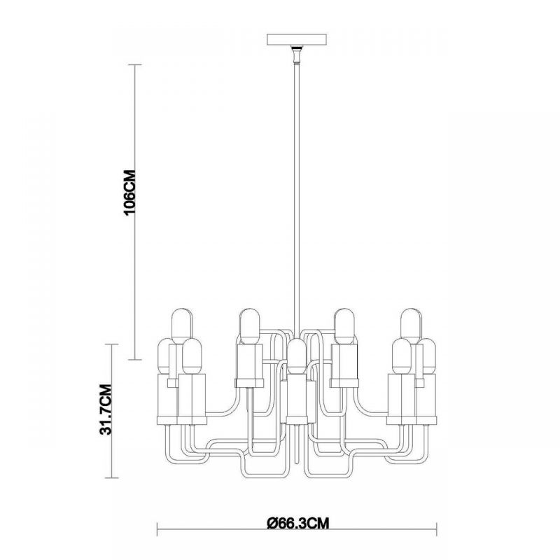 Люстра Geek Chandelier Люстра Geek Chandelier в Брянске