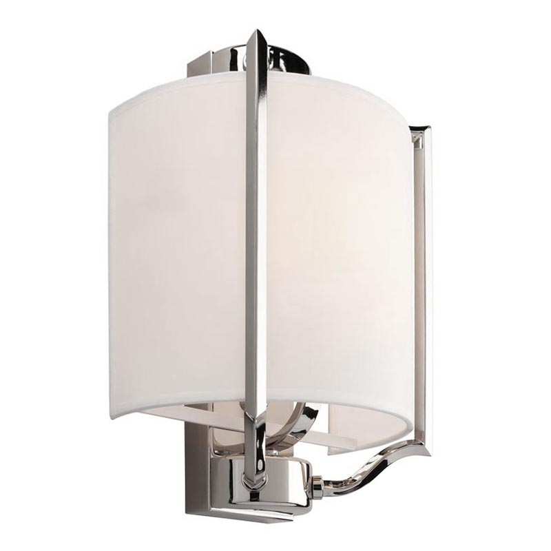Бра Mandeville Sconce Белый Хром Бра Mandeville Sconce Белый Хром в Брянске | Loft Concept