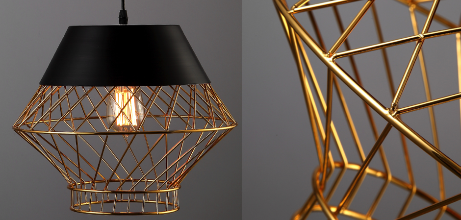 Подвесной светильник Golden Supro Cage Подвесной светильник Golden Supro Cage - Loft-Concept в Брянске