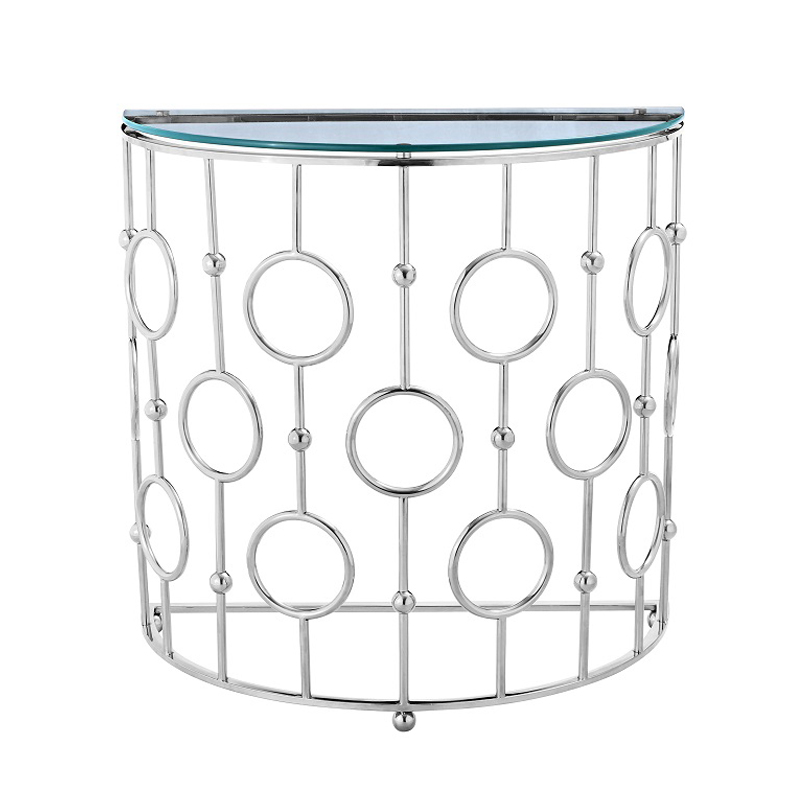 Консоль Console Insignia Rings chrome Хром Консоль Console Insignia Rings chrome Хром в Брянске | Loft Concept