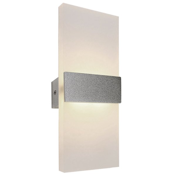 Бра Road Wall Light Silver Серебряный Прозрачный белый в Брянске | Loft Concept 