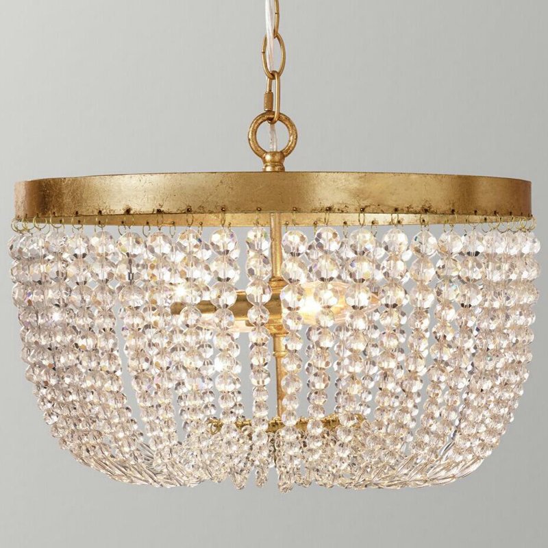 Люстра Crystalline Chandelier Латунь Люстра Crystalline Chandelier Латунь в Брянске | Loft Concept