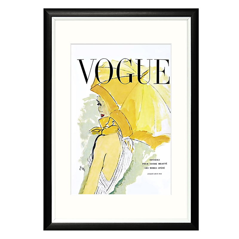 Постер Vogue July-August 1950 Мульти Постер Vogue July-August 1950 Мульти в Брянске | Loft Concept