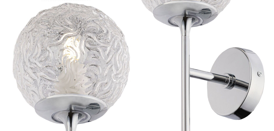 Бра Soranzo Glass Balls Sconces Chromium Бра Soranzo Glass Balls Sconces Chromium - Loft-Concept в Брянске