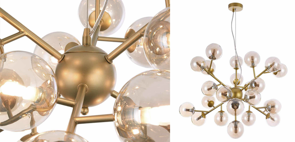 Люстра Berries Chandelier Amber 65 Люстра Berries Chandelier Amber 65 - Loft-Concept в Брянске