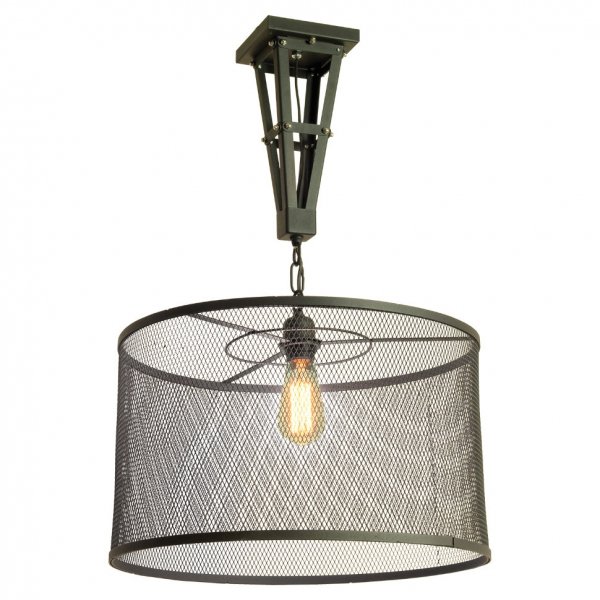 Подвесной светильник Radial Cage Pendant Черный Подвесной светильник Radial Cage Pendant Черный в Брянске | Loft Concept