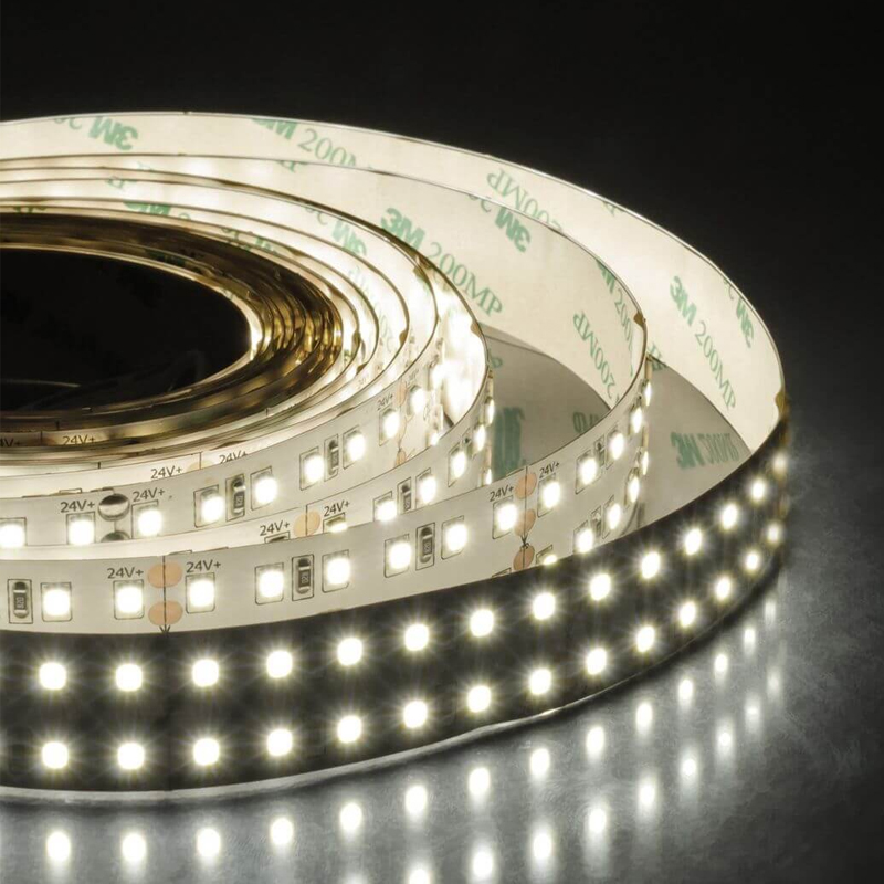 Светодиодная лента 38W/m 240Led/m 2835SMD теплый белый Белый Светодиодная лента 38W/m 240Led/m 2835SMD теплый белый Белый в Брянске | Loft Concept