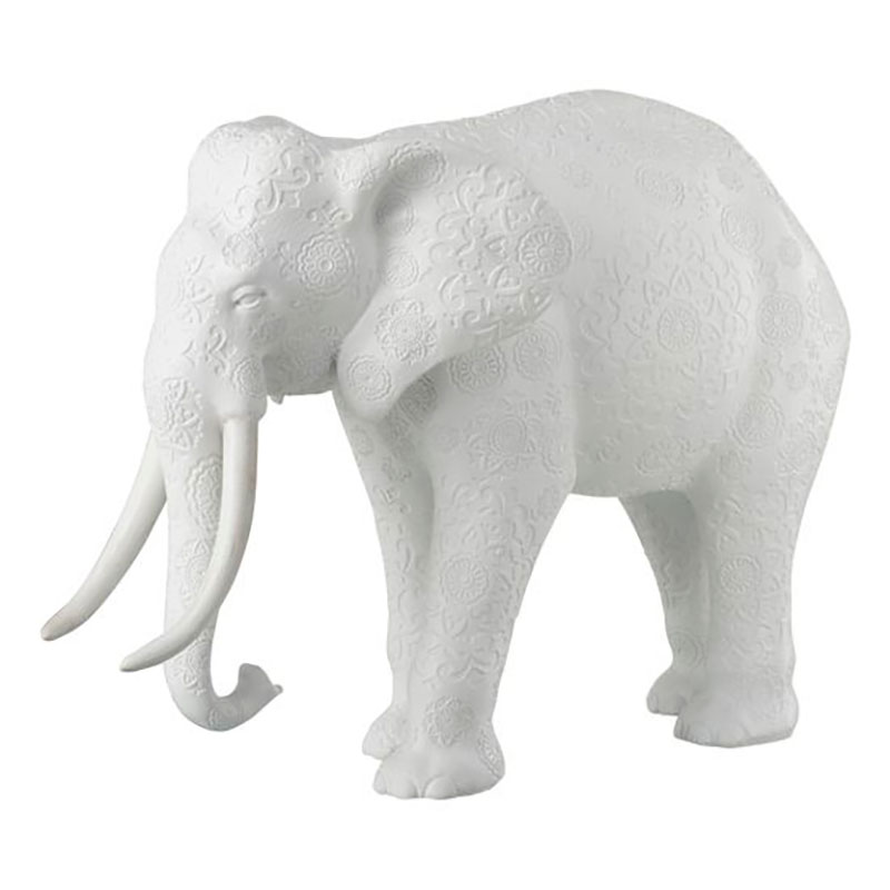 Статуэтка декоративная белый слон White Elephant Белый в Брянске | Loft Concept 