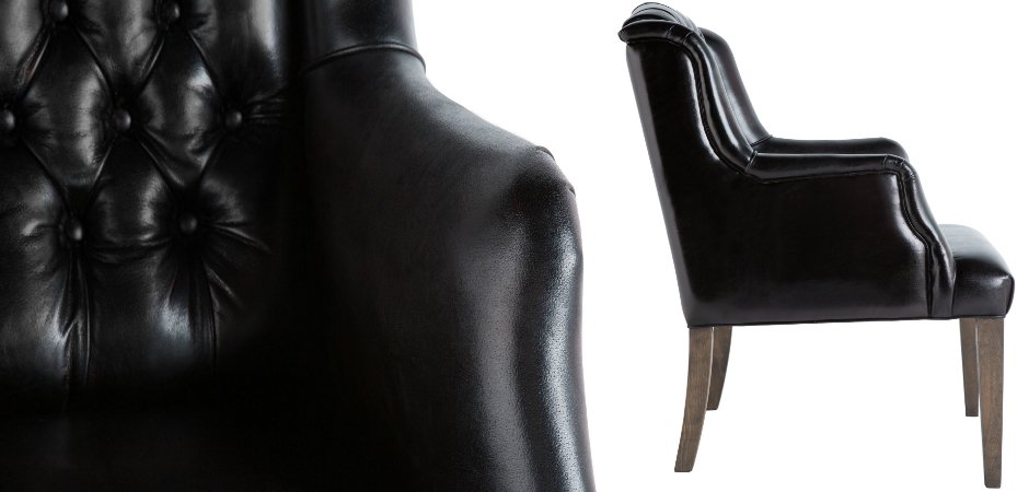 Кресло Leather Elegance Black Кресло Leather Elegance Black - Loft-Concept в Брянске