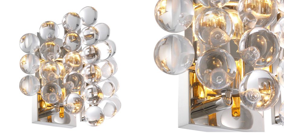 Бра Wall Lamp Mylo Nickel Бра Wall Lamp Mylo Nickel - Loft-Concept в Брянске