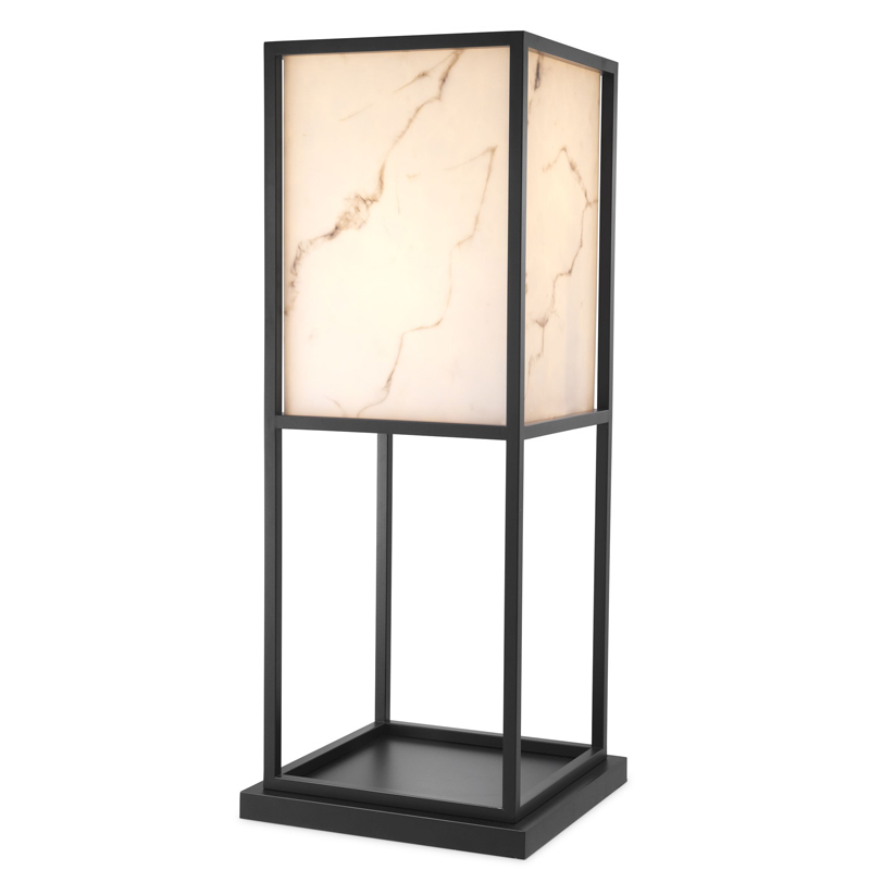 Торшер Eichholtz Floor Lamp Barret Белый Черный Торшер Eichholtz Floor Lamp Barret Белый Черный в Брянске | Loft Concept