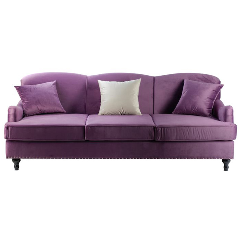 Диван Osbert Sofa Пурпурно-фиолетовый Диван Osbert Sofa Пурпурно-фиолетовый в Брянске | Loft Concept