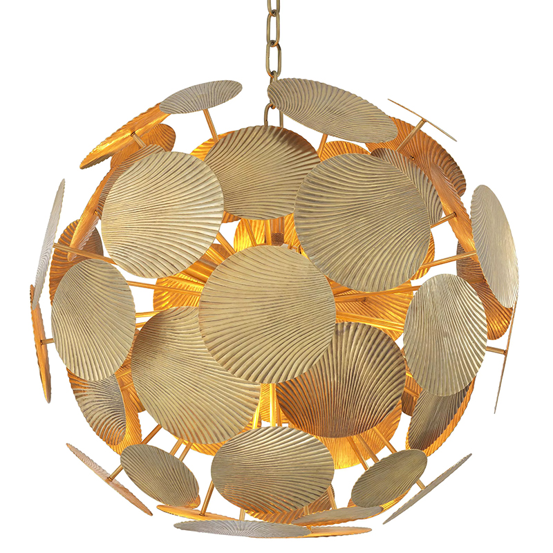 Люстра Eichholtz Chandelier Duvall L Латунь Люстра Eichholtz Chandelier Duvall L Латунь в Брянске | Loft Concept