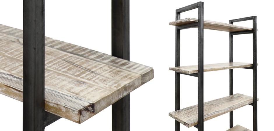 Стеллаж Takari Industrial light Wood Стеллаж Takari Industrial light Wood - Loft-Concept в Брянске