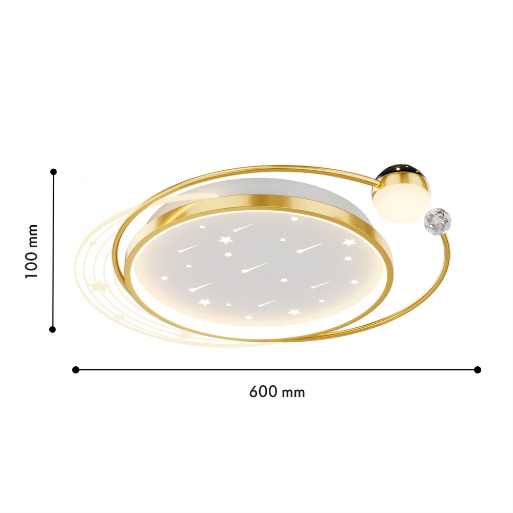 Потолочный светильник с эффектом звездного неба Space of Magic в Брянске