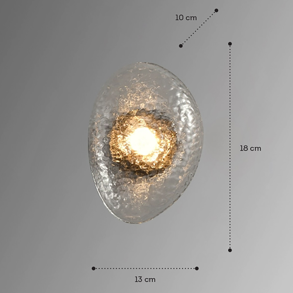 Бра LINDIS FROST LONG WALL 1 лампа Прозрачное стекло в Брянске