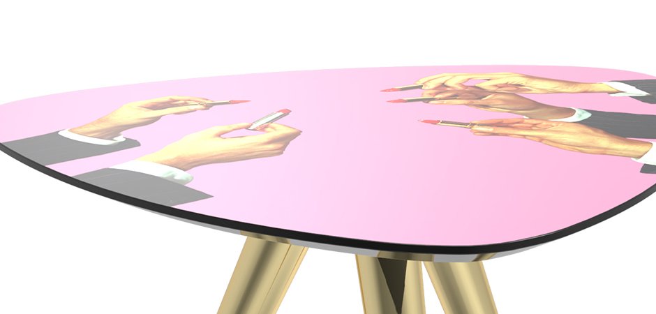 Журнальный стол Seletti Side Table Pink Lipsticks Журнальный стол Seletti Side Table Pink Lipsticks - Loft-Concept в Брянске