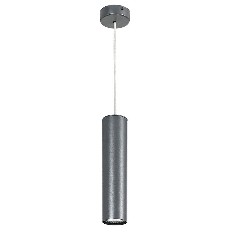 Подвесной светильник Luis Trumpet Tube Graphite Lamp 25 Графит в Брянске | Loft Concept 