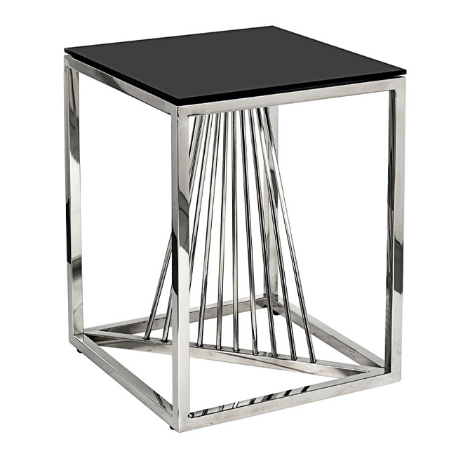 Стол Section Diagonal Stainless Steel 50 Нержавеющая сталь Глянцевый черный Стол Section Diagonal Stainless Steel 50 Нержавеющая сталь Глянцевый черный в Брянске | Loft Concept