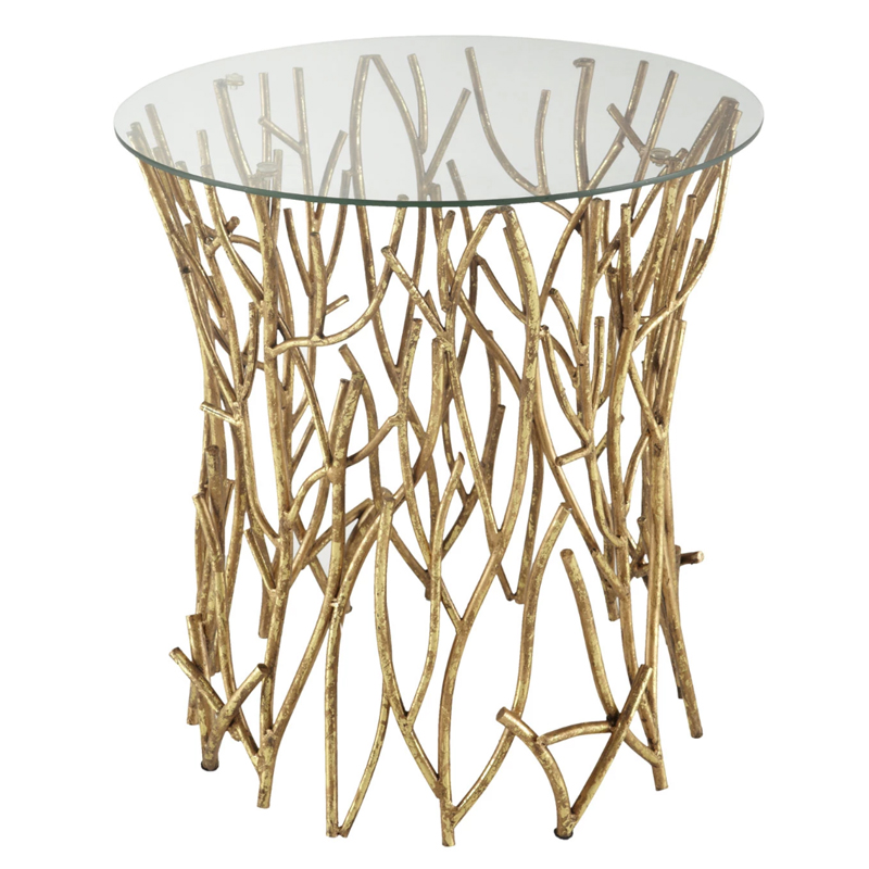 Приставной стол Golden Forest Золотой Приставной стол Golden Forest Золотой в Брянске | Loft Concept