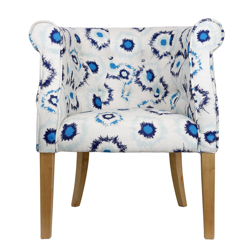 Кресло Laurette Armchair Синий Голубой Кресло Laurette Armchair Синий Голубой в Брянске | Loft Concept