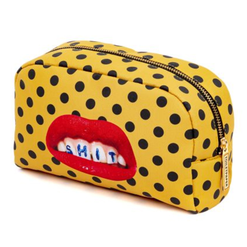 Seletti Косметичка Beauty Case Shit Желтый Seletti Косметичка Beauty Case Shit Желтый в Брянске | Loft Concept