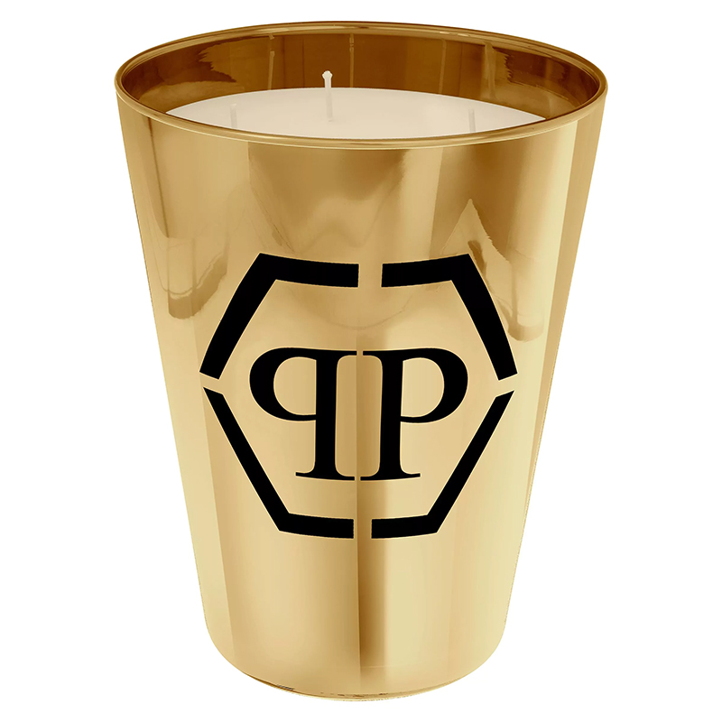 Свеча Philipp Plein Candle Empire Gold L Золотой Черный Белый Свеча Philipp Plein Candle Empire Gold L Золотой Черный Белый в Брянске | Loft Concept